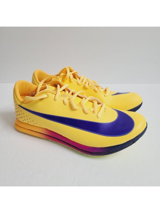 Nike Triple Jump Elite Track & Field Shoes SPIKES HV6425-800 Size 7.5 Yellow #1 main image 4